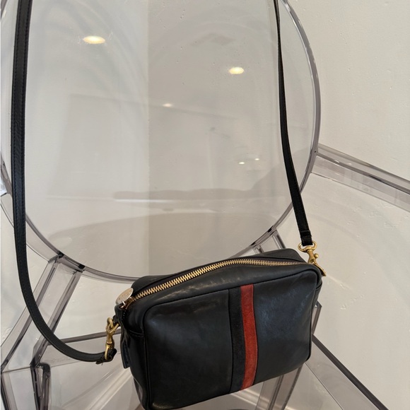 Clare V Black Crossbody with Red Accent - Picture 7 of 7
